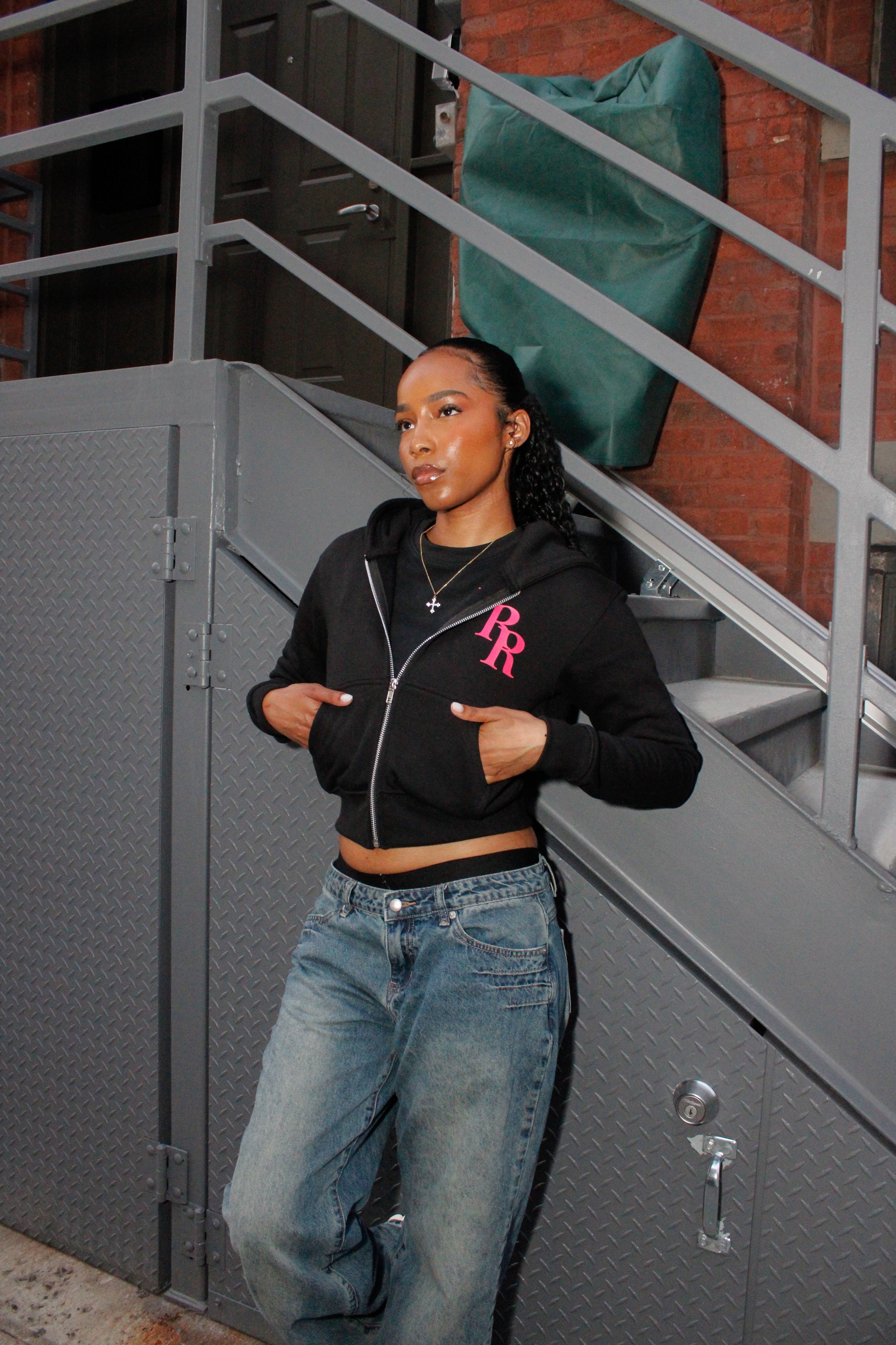 Crop Zipup